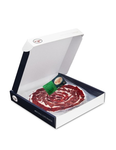 JAMÓN DE CEBO DE CAMPO IBÉRICO 75% RAZA IBÉRICA, CORTADO A MANO 5 SOBRES