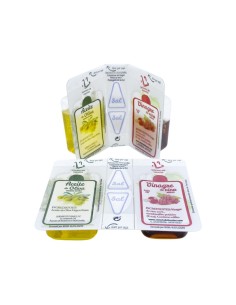 SET DE ENSALADA (18 ml de Aceite, 10 ml de Vinagre y 1,5gr de Sal)