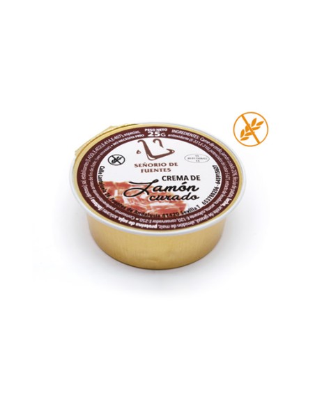 Monodosis PATÉ DE JAMON CURADO ESTUCHE 30, 25 GR