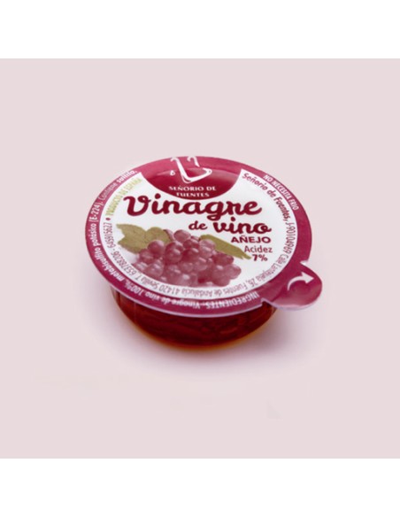 Monodosis VINAGRE DE VINO AÑEJO 7% 10 ml