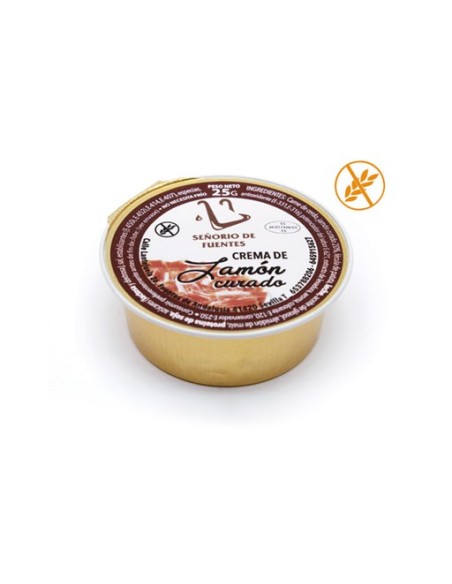 Crema de jamón curado en monodosis
